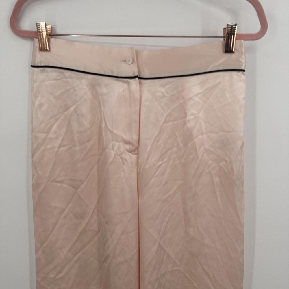 Agent Provocateur Pants Womens 3 Silk Wide Leg Pajama Lounge Knickers Forever - Picture 2 of 8